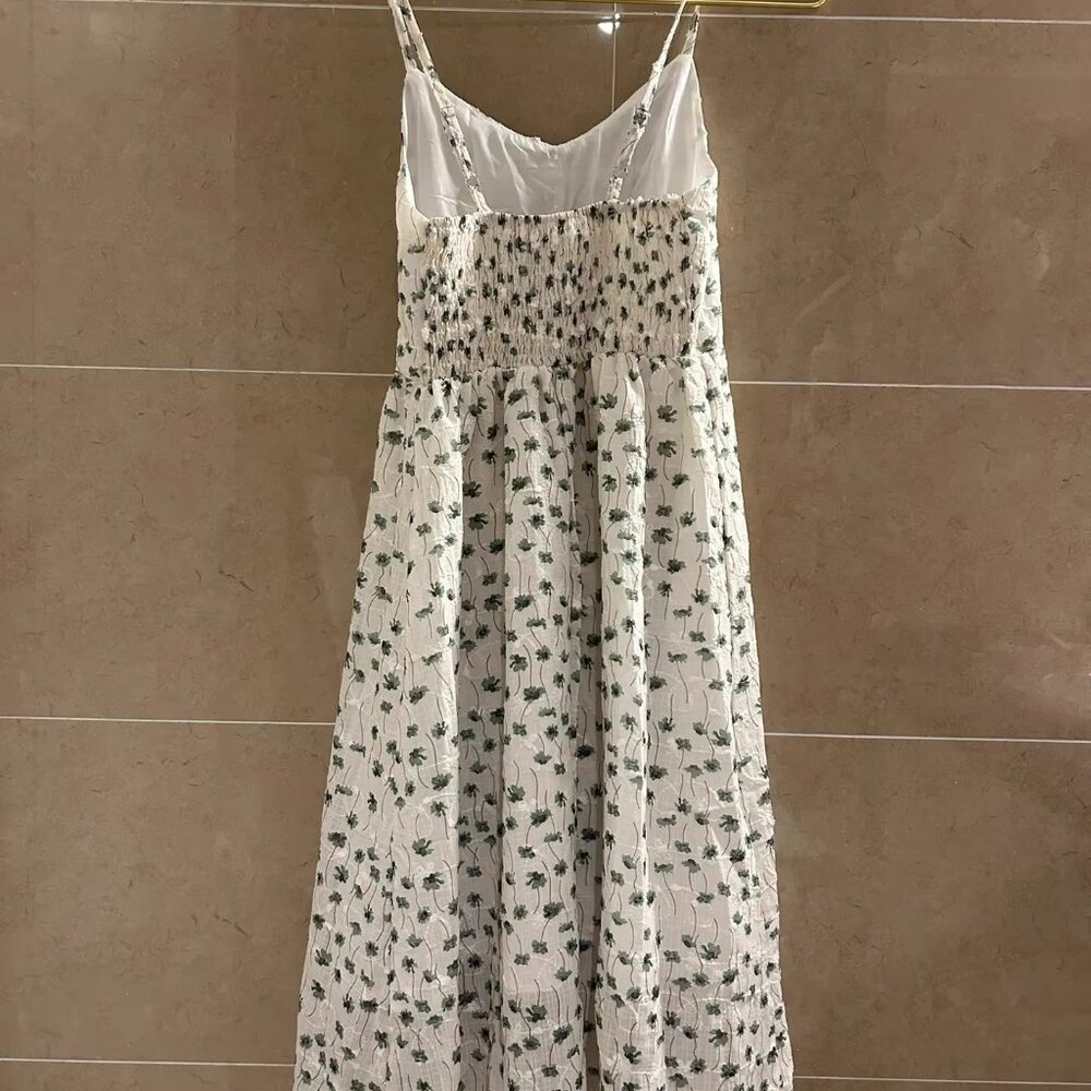 Summer floral suspender dress - Picture 5 of 6
